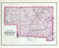 Green Township, Clifton, Pitchin, Courtsville, Clark County 1875